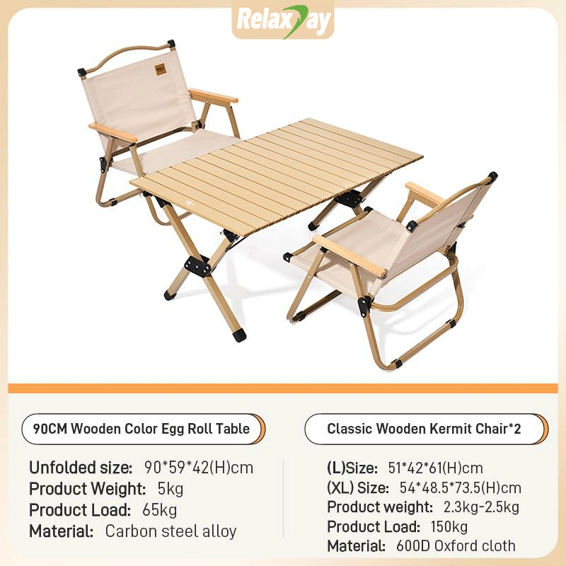 Relaxday camping folding seat set C30 (table + chairs)